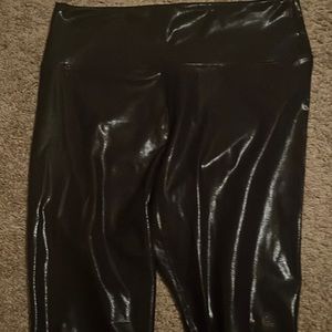 Fabletics faux leather leggings